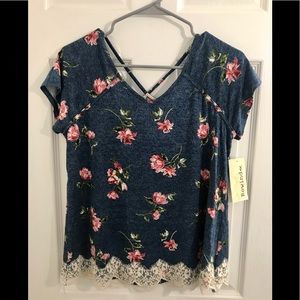 Adorable floral T-shirt